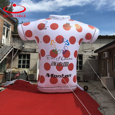 custom size color inflatable T-shirt for advertising  Hot sale inflatable jerseys