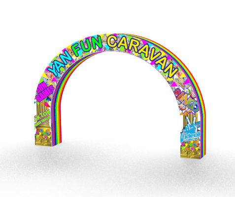 factory wholesale price oxford cloth hot printing advertising decoration inflatable arch