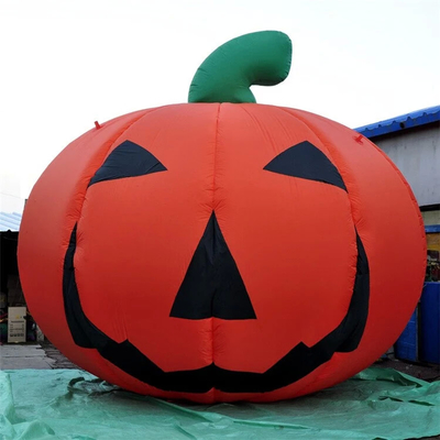 Outdoor Parade Inflatable Helium Pumpkin Balloon For Halloween Inflatable Festival Flying Balloon