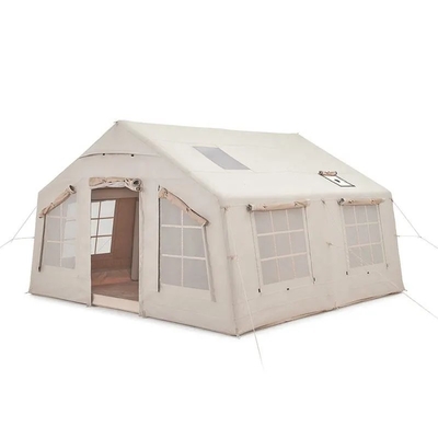 Custom Outdoor Inflatable House Air Tent Household Family Two-Room Waterproof Inflatable Camping Tent for Sale