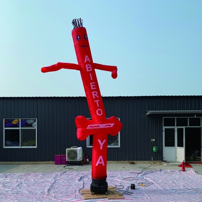 6 m 2023 Custom Print Inflatable Air Dancer/inflatable Dancing Tube Man advertising Sky Dancer with engine