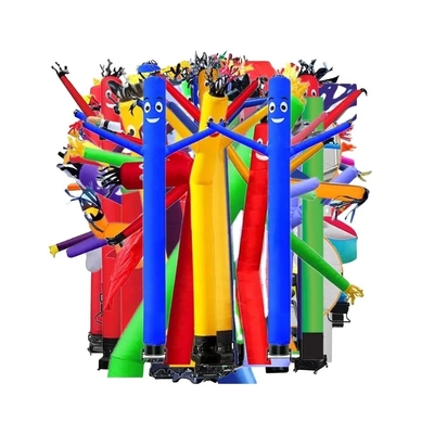 Customized 10ft 20ft Advertising Inflatable Tube Man Blow Up Giant Waving Arm Fly Guy Wavy Puppet With Blower