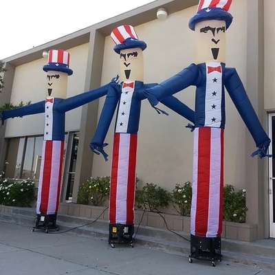 Customized 10ft 20ft Advertising Inflatable Tube Man Blow Up Giant Waving Arm Fly Guy Wavy Puppet With Blower