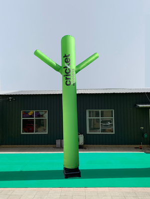 Size 5m Custom Inflatable Tube Man With Blower For Promotion
