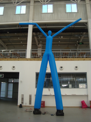 Weddings Inflatable Tube Man With Blower 110V Customized Air Dancer