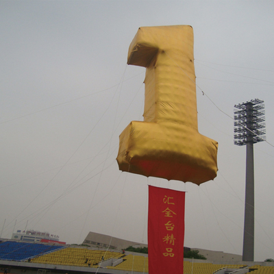 Ceiling Light Cube Inflatable Square Balloon for Commercial Advertising in Banks