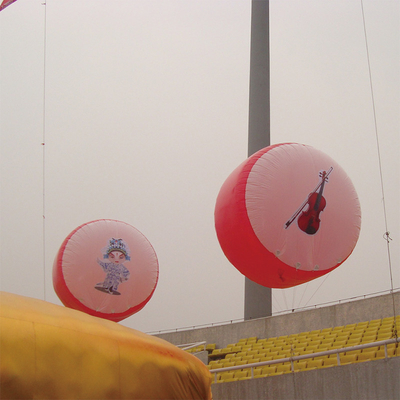 Ceiling Light Cube Inflatable Square Balloon for Commercial Advertising in Banks