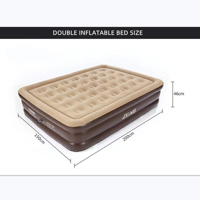 Custom High Quality PVC Folding Single Double Inflatable Bed Sofa Inflatable Lounger Air Sofa Tantra Sofa Bed with Air Pump
