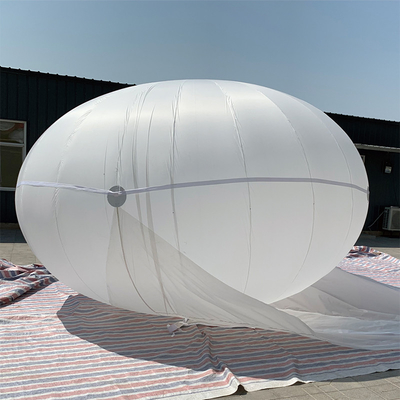 High Quality Customized Logo Full Printing Outdoor Advertising Helium Inflatable PVC Balloon With Light