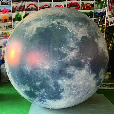 PVC Inflatable Venus Planet Hanging Inflatable Eight Planets Lighted Solar System Balloon For Decoration