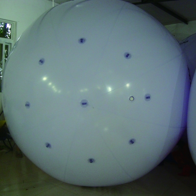 Color Changing giant Helium Balloon, Lighting inflatable balloon for advertising