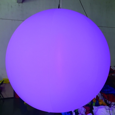 Color Changing giant Helium Balloon, Lighting inflatable balloon for advertising