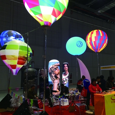 New Product Sky Giant Big Ball Advertising LED Lighting PVC Balloon Inflatable Helium Planet Balloon for Event Decoration