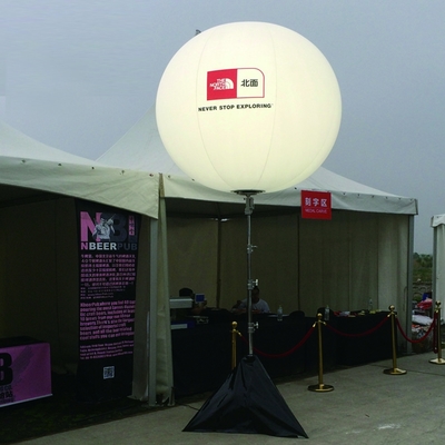 New Product Sky Giant Big Ball Advertising LED Lighting PVC Balloon Inflatable Helium Planet Balloon for Event Decoration