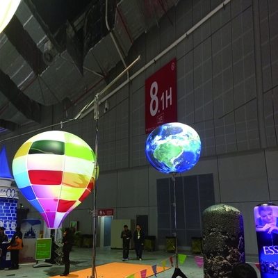 New Product Sky Giant Big Ball Advertising LED Lighting PVC Balloon Inflatable Helium Planet Balloon for Event Decoration