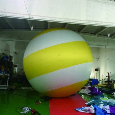 High quality led lighting inflatable balloon for hanging,inflatable advertising floating sphere for sale