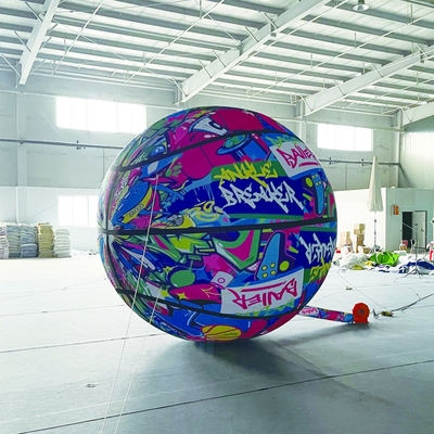 giant 3 m size orange sky dancer light dome globos aerost tico advertising inflat inflatable balloons man sale in good material
