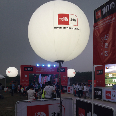 Inflatable Big Helium Balloon Logo Print Sky Fly Balloon Inflatable Fly Sphere for Advertising