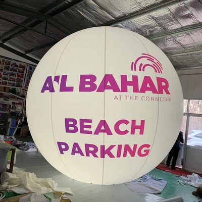 Custom Pattern Big Moon Balloon Inflatable Led Globe Parties Events Outdoor Decoration Big Helium Balloons