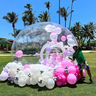 Outdoor Party Inflatable Transparent Igloo Tent Rental Clear Bubble Dome Tent Inflatable Bubble Balloon House for Kids