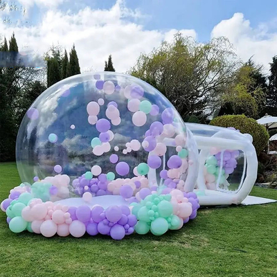 Outdoor Party Inflatable Transparent Igloo Tent Rental Clear Bubble Dome Tent Inflatable Bubble Balloon House for Kids