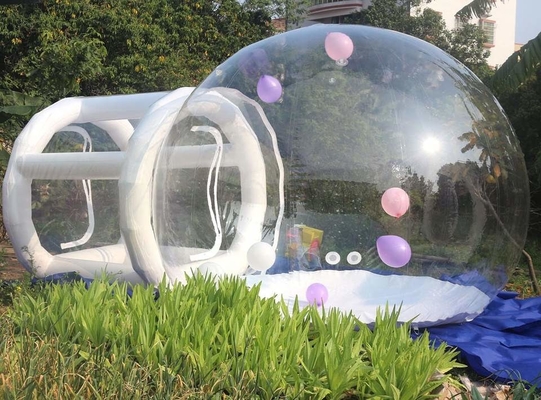 Outdoor Party Inflatable Transparent Igloo Tent Rental Clear Bubble Dome Tent Inflatable Bubble Balloon House for Kids