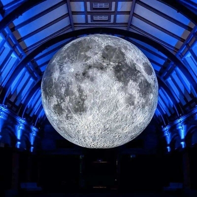 Hot Sale Led Light Giant Inflatable Moon Ball Inflatable Balloons for Event Decoration