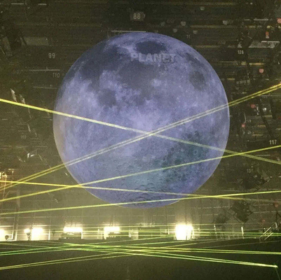Hot Sale Led Light Giant Inflatable Moon Ball Inflatable Balloons for Event Decoration