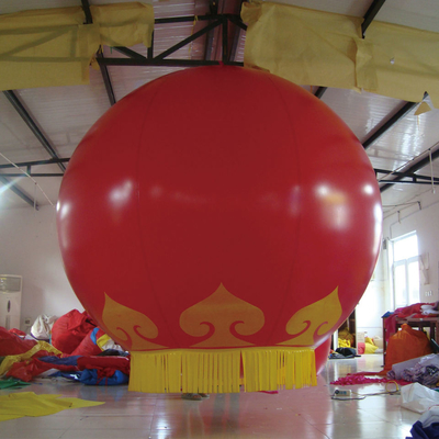 High Quality Decorative Air Sealed PVC advertising Inflatable Flying Balloon with Logo Printing