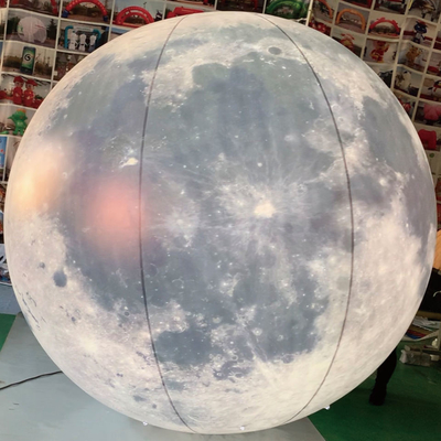 Customized Logo Giant inflatable Balloon Flying Led Light Helium Inflatable Flag Balloon