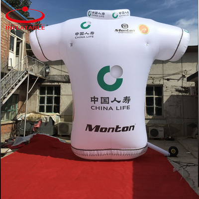 custom size color inflatable T-shirt for advertising  Hot sale inflatable jerseys