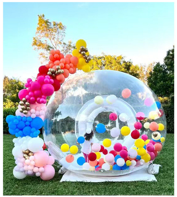 Hot selling Outdoor Camping Wedding Party Transparent PVC  Inflatable  Bubble tent for kids