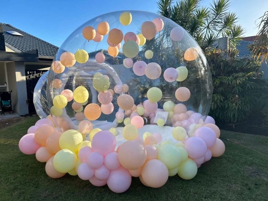 Hot selling Outdoor Camping Wedding Party Transparent PVC  Inflatable  Bubble tent for kids