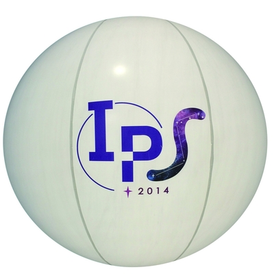 Flashing inflatable Helium waterproof led light moon planet balloon with sticks for christmas party event decorations