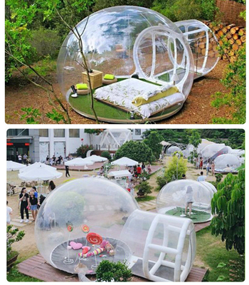 2023 well received transparent material customized size Bubble tent