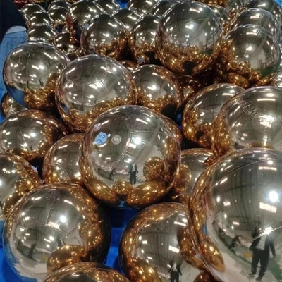 Home Decoration 100CM Laser Silver PVC Ball Hanging Material Clear Christmas Disco Mirror Balls