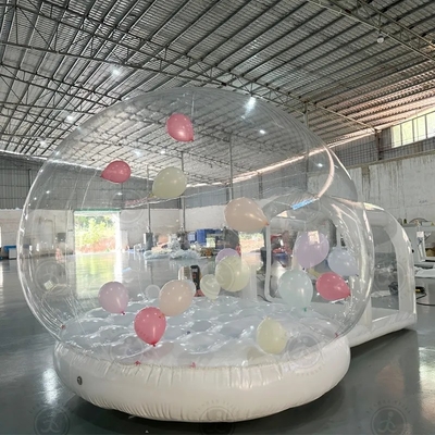 New Style Inflatable Balloon Bubble Tent KidsJumping House Bubble Dome with Balloon Flying
