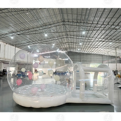 New Style Inflatable Balloon Bubble Tent KidsJumping House Bubble Dome with Balloon Flying