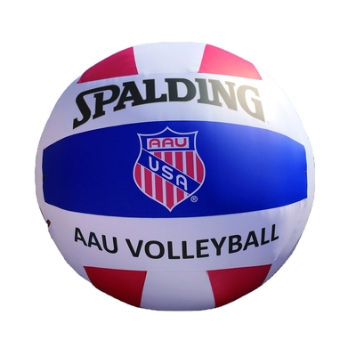 Hot selling Giant PVC inflatable helium balloon PVC white with logo and led light