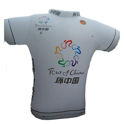 custom size color Inflatable clothing inflatable T-shirt for advertising  Hot sale inflatable jerseys