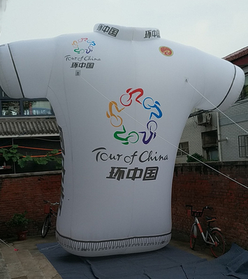custom size color Inflatable clothing inflatable T-shirt for advertising  Hot sale inflatable jerseys