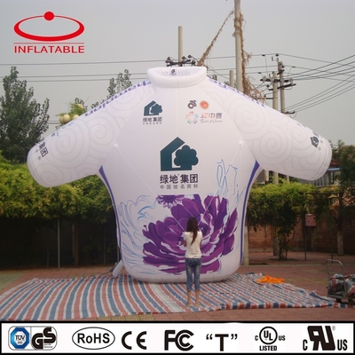 custom size color Inflatable clothing inflatable T-shirt for advertising  Hot sale inflatable jerseys