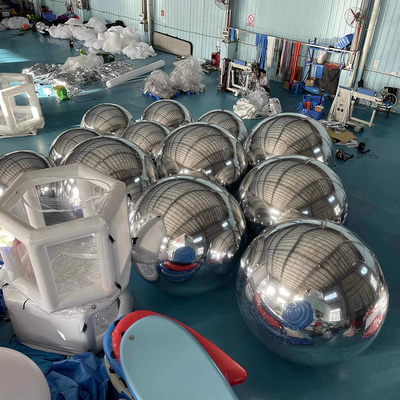 PVC 1 m 1.5 m 2 m advertising mirror balloon mirror ball for kids play games Used for tourism, commerce, cultural industries