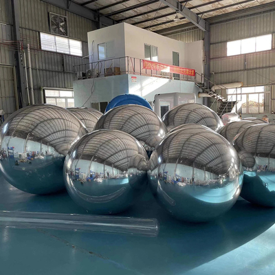 Luxurious Party Decoration Reflective Silver Shine Balloon Inflatable Mirror Ball for Stylish Events