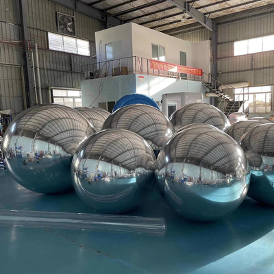 Elegant Venue Embellishment Chic Reflective Balloon Inflatable Mirror Ball for Grand Occasions