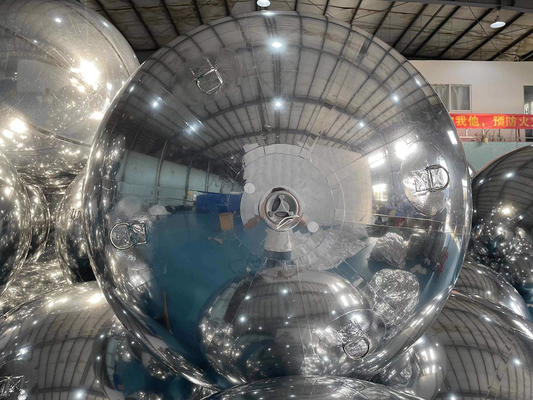Colorful PVC Inflatable Reflective disco ball mirror tiles inflatable mirror ball