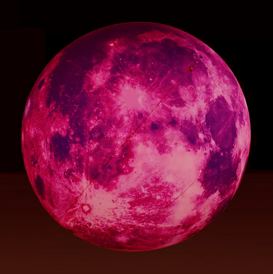 Giant Advertising Inflatable Moon Model With Led Light Large Inflatable Moon Balloon For Decoration