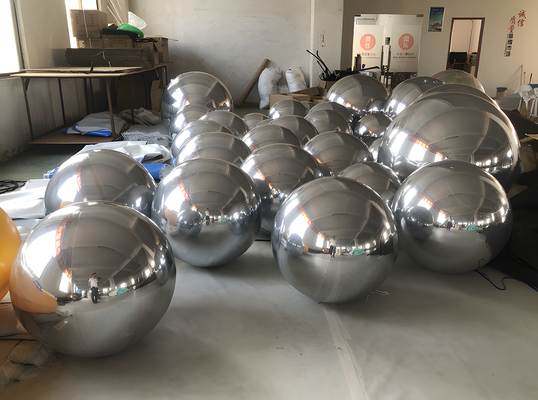 Hot Sale Inflatable 2m Mirror Ball Large Siny Inflatable PVC Inflatable Mirror Ball