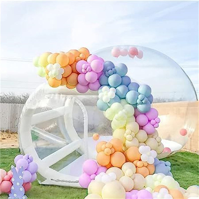 Fun House Clear Inflatable Crystal Igloo Dome Bubble Tent Transparent Kids Inflatable Bubble Balloons House for Party