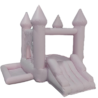 Toddler jump house jumping combo wedding decoration bouncer white inflatable slide bouncy castle